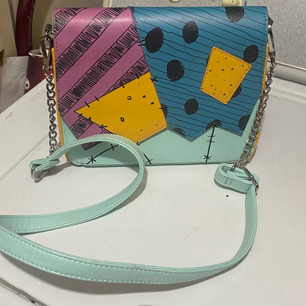 Loungefly Multicolor Patchwork Crossbody Bag - image 1